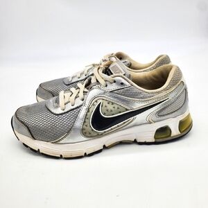 Nike Shoes Youth 6.5 Women 8 Air Max Run Lite +2 Gray Black Running